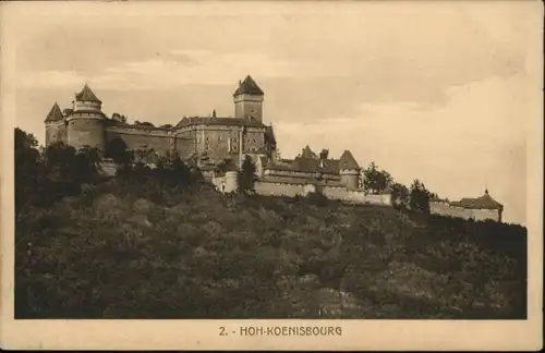 Haut-Koenigsbourg Hohkoenigsburg Haut-Koenigsbourg Hoh-Koenisbourg * / Orschwiller /Arrond. de Selestat-Erstein