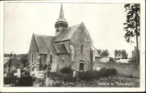 Thiescourt Kirche * / Thiescourt /Arrond. de Compiegne