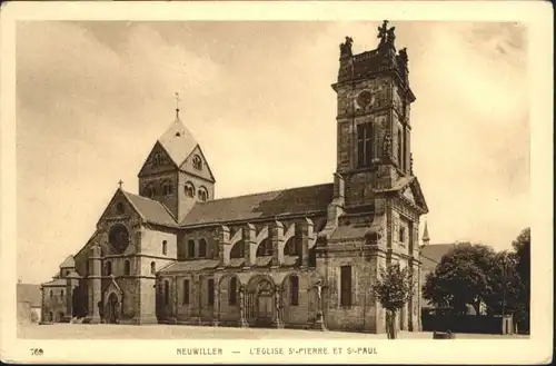 Neuwiller Mulhouse Neuwiller Eglise St. Pierre St. Paul * / Neuwiller /Arrond. de Mulhouse