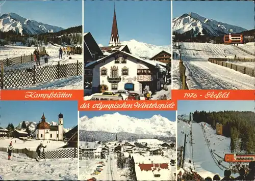Seefeld Tirol Winterspiele Kampfstaetten x / Seefeld in Tirol /Innsbruck