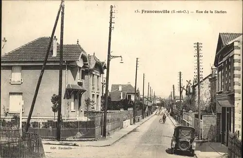 Franconville Val-d Oise Rue Station * / Franconville /Arrond. de Pontoise