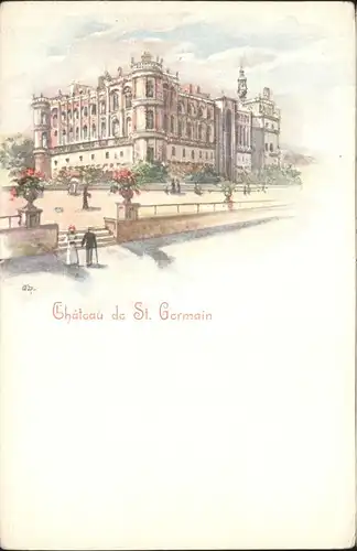 Saint-Germain-en-Laye Saint-Germain Chateau  * / Saint-Germain-en-Laye /Arrond. de Saint-Germain-en-Laye