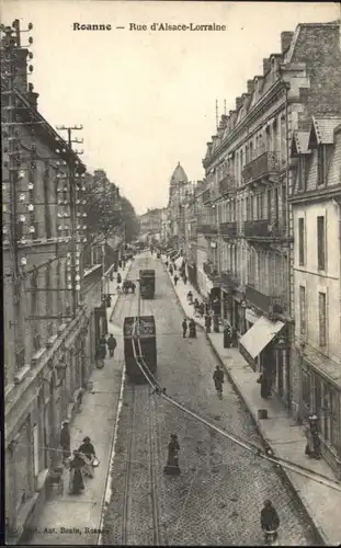 Roanne Liege Strassenbahn Rue Alsace-Lorraine