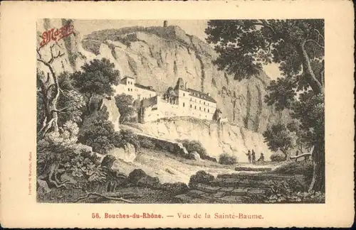 La Sainte Baume Sainte-Baume Bouches-du-Rhone * /  /