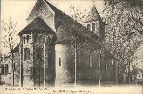 Cosne-Cours-sur-Loire Eglise Saint-Agnan * / Cosne-Cours-sur-Loire /Arrond. de Cosne-Cours-sur-Loire