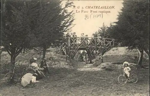Chatelaillon-Plage Parc Pont Rustique x / Chatelaillon-Plage /Arrond. de La Rochelle