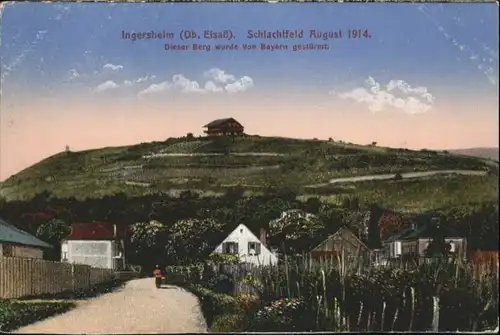Ingersheim Haut-Rhin Schlachtfeld August 1914 * / Ingersheim /Arrond. de Ribeauville
