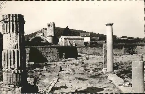 Vaison-la-Romaine Vaucluse Vaison-la-Romaine Ruines Chathedrale N.-D. de-Nazareth * / Vaison-la-Romaine /Arrond. de Carpentras