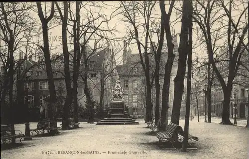 Besancon les Bains Promenade Granvelle x /  /