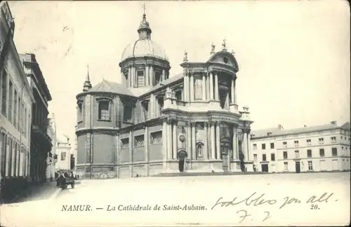 Namur Cathedrale de Saint-Aubain x