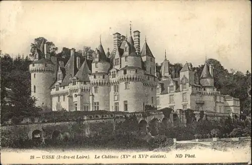 Usse Rigny Usse Indre-et Loire Chateau * / Rigny-Usse /Arrond. de Chinon