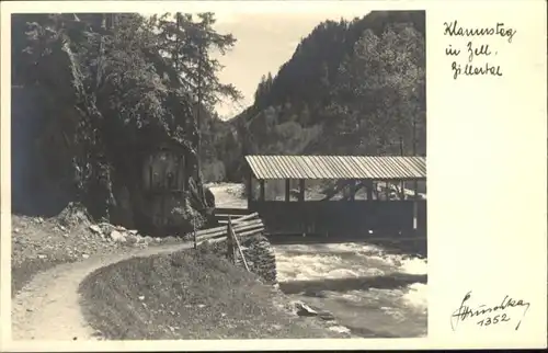 Zell Ziller Tirol Klammsteg * / Zell am Ziller /Tiroler Unterland