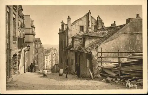 Montmartre Paris Montmartre la rue du Mont-Cenis la Maison de Mimi Pinson * / Paris /Arrond. de Paris