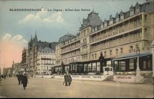 Blankenberghe la Digue Hotel des Bains *