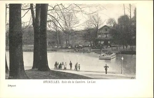 Bruessel Bruxelles Bois de la Cambre le Lac * /  /