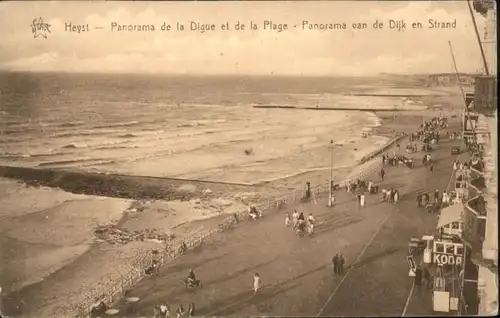 Heyst-sur-Mer Flandre Digue Plage * /  /