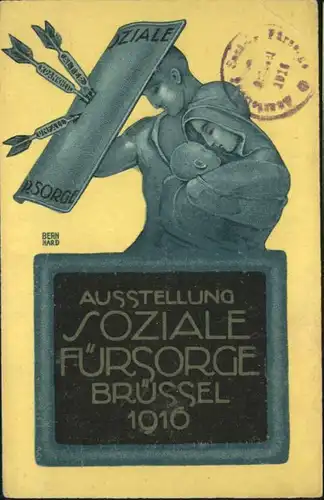 Bruessel Bruxelles Ausstellung soziale Fuersorge  x /  /