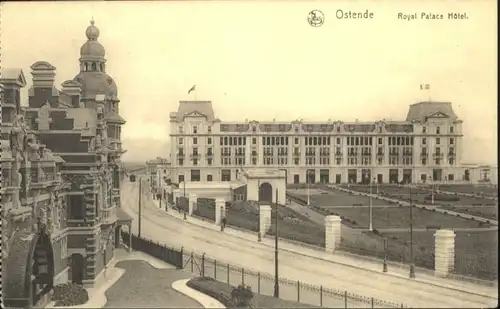 ws85862 Ostende Flandre Ostende Royal Palace Hotel * Kategorie.  Alte Ansichtskarten