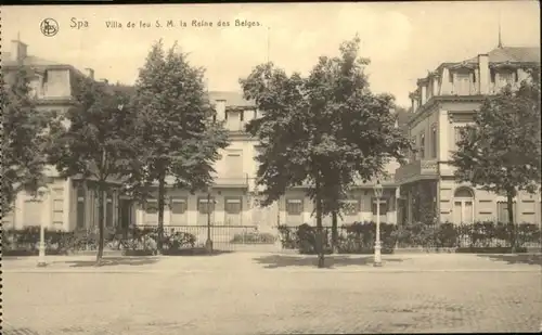 Spa Villa Feu S. M. Reine Belges x