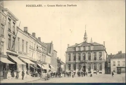 Roeselare West-Vlaanderen Roeselare Groote Markt Stadhuis * /  /