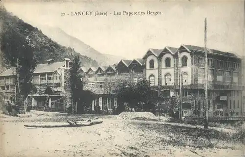 Villard-Bonnot Lancey Isere Papeteries Berges * / Villard-Bonnot /Arrond. de Grenoble