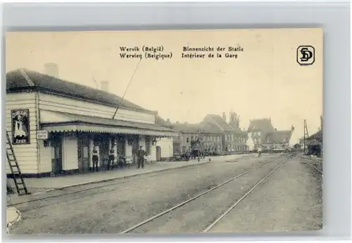 Wervik Wervik Interieur de la Gare Binnenzicht der Statie x /  /