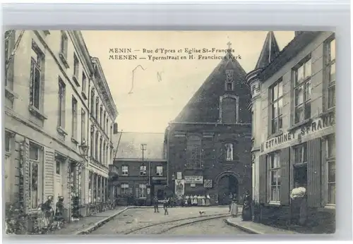 Menen Menen Rue Ypres Eglisee St Francois * /  /