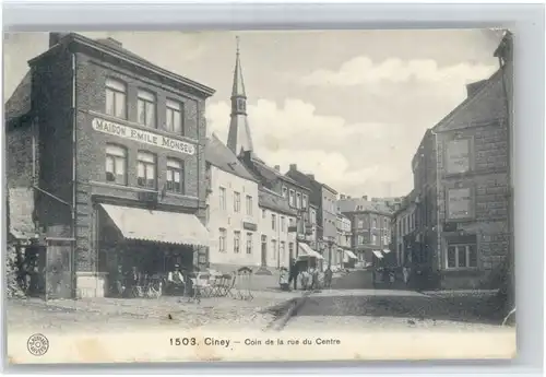 Ciney Ciney Coin de la Rue du Centre Maison Emile Monseu * /  /