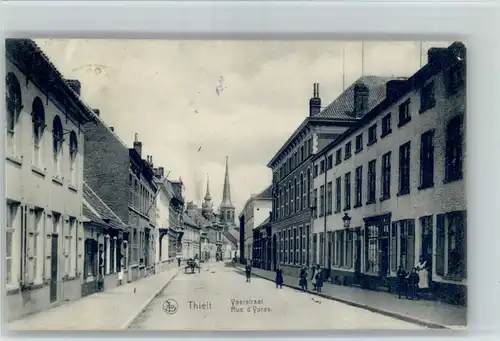 Thielt Thielt Rue d Ypres Kutsche Kirche  x /  /