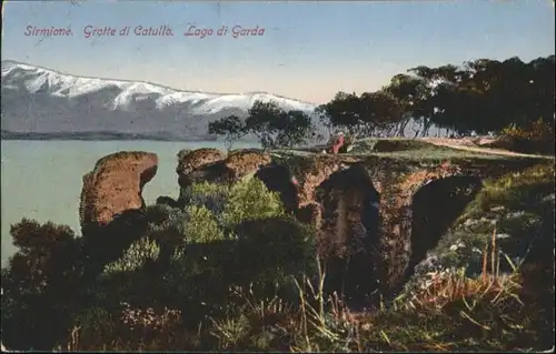 Sirmione Grotte Catulla Lago Garda x
