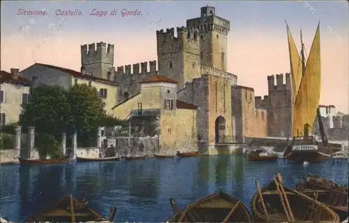 Sirmione Lago Garda Castello x