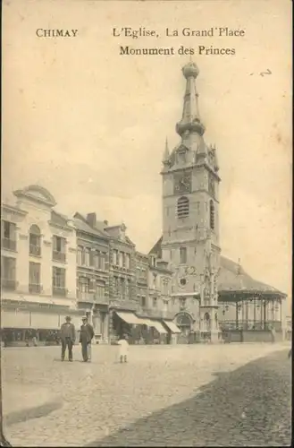 Chimay Eglise Grand Place Monument Princes *