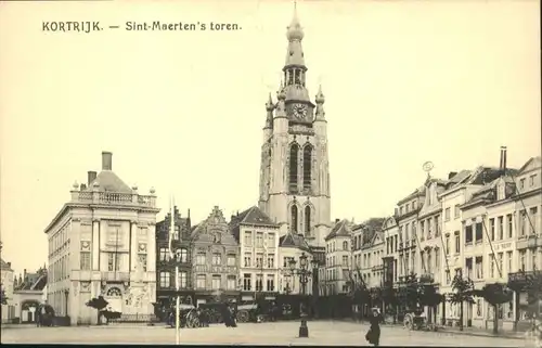 Kortrijk West-Vlaanderen Kortrijk Sint-Maertens Toren * / Courtrai /
