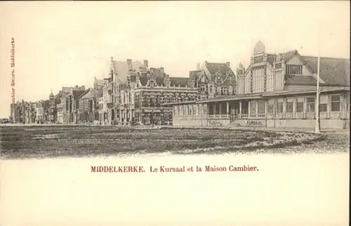 Middelkerke Kursaal Maison Cambier *