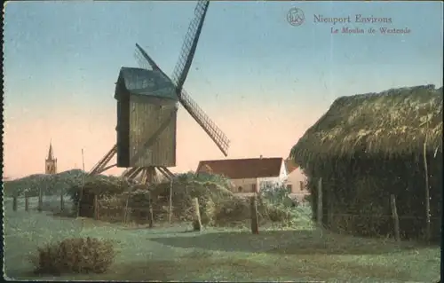 Nieuport Environs Moulin Westende x