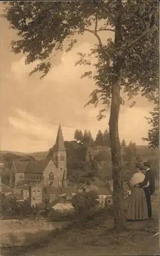 La Roche-en-Ardenne La Roche Eglise Ruines Chateau  * /  /