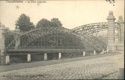 Chaudfontaine Pont Suspendu x