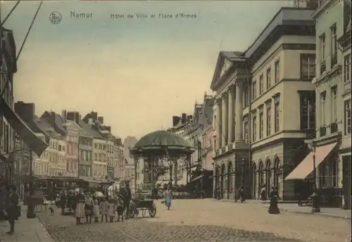 Namur Wallonie Namur Place Armes Hotel de Ville x /  /