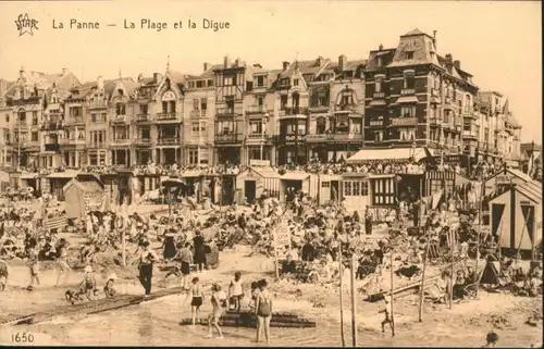 La Panne La Panne Plage Digue * /  /