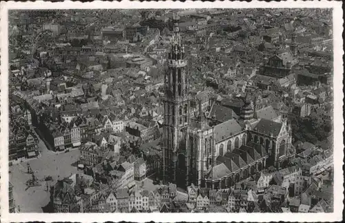 Antwerpen Anvers Antwerpen Anvers Fliegeraufnahme Hoofdkerk Cathedrale * /  /