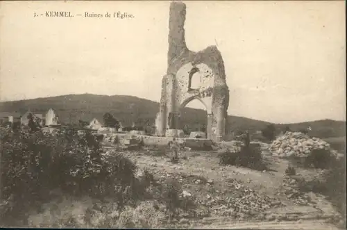 Kemmel Ruines de l'Eglise *