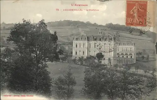 Decazeville Aveyron Hopital x / Decazeville /Arrond. de Villefranche-de-Rouergue