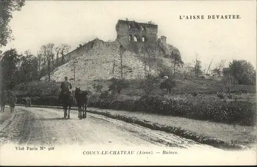 Coucy-le-Chateau-Auffrique Ruines * / Coucy-le-Chateau-Auffrique /Arrond. de Laon