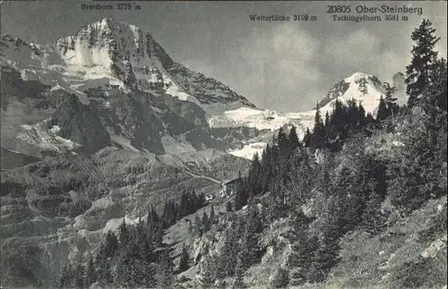 Obersteinberg Breithorn Wetterluecke Tschingelhorn x / Stechelberg /Bz. Interlaken