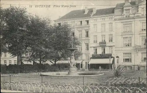 ws92604 Ostende Flandre Ostende Place Marie-Josee Taverne Kursaal * Kategorie.  Alte Ansichtskarten