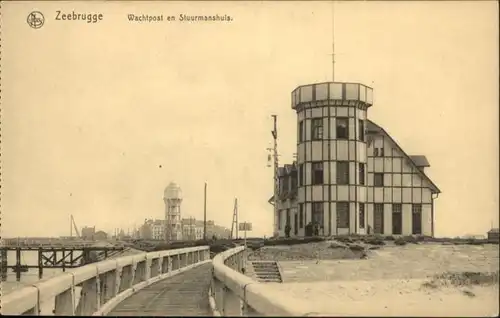 Zeebrugge Wachtpost Stuurmanshuis *