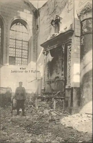 Vise Eglise Zerstoerung Soldat *