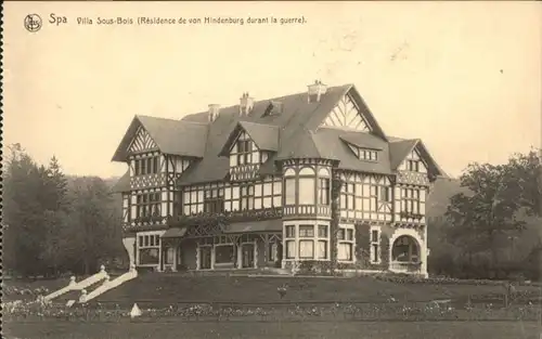 Spa Villa Sous-Bois Residence Hindenburg *