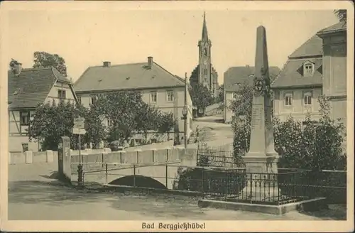 Bad Berggiesshuebel Denkmal *