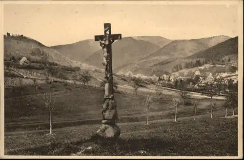 Niederbronn Bad Niederbronn Wegeskreuz * / Niederbronn-les-Bains /Arrond. de Haguenau